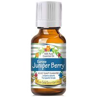 Pure Gold European Juniper Berry Essential Oil, 100% Natural & Undiluted, 30ml