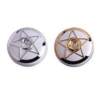 SUPVOX Contact Lens Travel Case Holder with Mirror Lenses Storage Box for Travel Outdoor Daily Use (Golden and Silver 2pcs