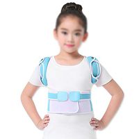 Back correction belt ZHAOSHUNLI Kyphosis Correction Belt Student Spine Orthopedics Child Adult Men and Women (Color : Blue, Size : L)