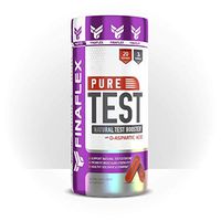 Pure Test, Ultimate Test Booster, Support Testosterone Levels Naturally, Pure DAA, D-Aspartic Acid, Increase Strength and Endurance, 120 Capsules