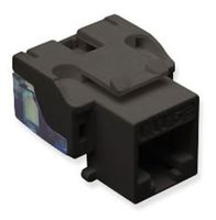 ICC IC107E5CBK - 25 Pack Cat5 Jack - Black by ICC
