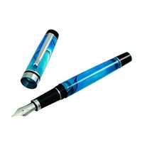 Monteverde Prima Turquoise Swirl Medium Point Fountain Pen - MV26893M