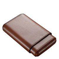 Cigar Accessories Cigar Set moisturizing Set Mellow Small Yellow Cowhide Cedar Wood Portable Travel 4 Sticks