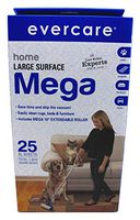 Evercare Mega Cleaning Roller With 3-Foot Extendable Handle,25 sheets (2 Pack).