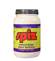 SPIZ Whey Protein | Unflavored hydrolyzed whey Protein Found in The SPIZ Energy Drink. No Artificial Ingredients, no Aspartame, no Splenda, no Acesuflame K. 100% hydrolyzed whey Protein