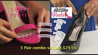Foot Bumper & Secure Heels Comfort Solution.