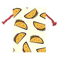 tolbert wisfins Drawstring Christmas Bag Mexican Taco Gift Bags Santa Sack for Christmas Wedding Party