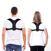 Posture Corrector for Men and Women, Upper Back Straightener Support, Adjustable and Breathable Back Brace Improves Posture and Provides Back Support ,Effectively Relieves Neck, Back and Should
