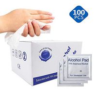 BEEPT 100 Pcs Individually Wrapped Wipes Hand Portable Hand Soft Eco Wet Wipes for Household Daily Cleaning Hand Washing Moist Wipes