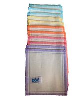 DOC Wood Fiber Cleaning Cloths Rags Pack of 12 Size Small (5"x4 1/2")