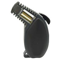Scorch Torch Butane Refillable Colored Cigarette Cigar Lighter (Black)
