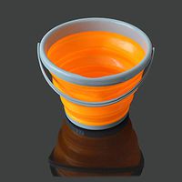 MASO Outdoor Collapsible Bucket,Portable Folding Water Container for Kitchen Outdoor Camping Hiking Fishing Office Or Sport 1.5L 3L 5L 10L