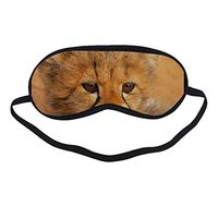 Coolstuffs Cheetah Baby Funny Sleeping Mask Single Strap Super Soft Sleeping Eye Cover Comfortable Customized