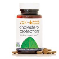 Cholesterol Protection | 60 Herbal Tablets - 500 mg ea. | Powerful Formula with Guggul | Natural Herbal Supplement to Support Healthy Blood Cholesterol and Fat Metabolism