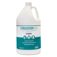 Fresh Products - Conqueror 103 Odor Counteractant Concentrate, Cherry, 1 gal Bottle, 4/Carton - Sold As 1 Carton - Water-Soluble Deodorant Cleans, deodorizes, refreshes.