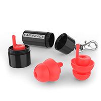 EarPeace Safety Ear Plugs – Noise Reduction and High Fidelity Hearing Protection for DIY, Construction and Loud Work Environments (Standard, Black Case)