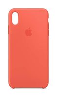 Apple Silicone Case (for iPhone Xs Max) - Nectarine (Renewed)