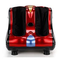 Leg Massager Foot Foot Foot Pedicure Instrument Heating Electric Leg Machine Foot Foot Calf Massage Instrument(Chinese red)
