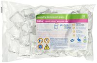 Dropps Box Baby Laundry Detergent Pacs, 32 Loads (Scent, Dye + Enzyme Free)