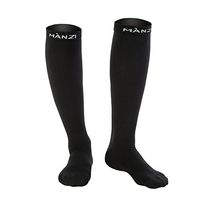 MANZI Compression Socks for Men & Women, 20-25 mmHg for Running,Athletic,Nurses,Pregnancy and Travel 1 Pack