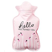 Mini Hot Water Bottle Hot & Cold Relief Plush Rabbit 350 ML-#04
