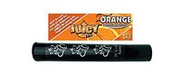 Herb Airtight Tube Pocket Protector with Juicy Jay's Orange 1.25 Flavored Hemp Rolling Papers 1 Count DC Crafts Nation- Ganesha