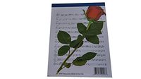 36 Count Letter Sheet Tablet, Notepad, Writing Tablet, (Musical Rose)