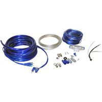 Lanzar AMPKIT4 Contaq 1800 Watt 4 Gauge Power Amp Kit