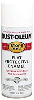 Rust-Oleum 7797830 Stops Rust Spray Paint, 12-Ounce, Semi Gloss White