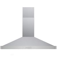 CAVALIERE Range Hood 30" Inch Wall Mount Stainless Steel Kitchen Exhaust Vent With 400 CFM, 3 Speed Fan & Push Button Control Panel LED lights