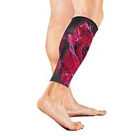 Calf Guard Sleeves Red Rose Flower Bloom Sports Calves Guards Sleeves for Running, Basketball, Baseball, Football