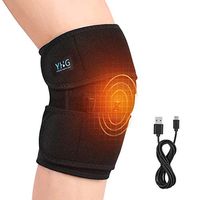 Heating Knee Pad, Heated Knee Brace with Cold/Heat Therapy, Adjustable Heated Knee Wrap for Rheumatism, Arthritis, Joint Pain, Knee Sprains Pain Relief(1 Piece)