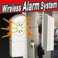 Set of Eight Wireless Alarm and Door Chimes