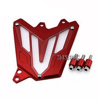 Red Motorcycle Scooter Front Sprocket Cover Panel Left Engine Guard Chain Cover Protection For YAMAHA MT-07 FZ-07 2014-2016