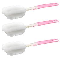 uxcell Sponge Kitchen Tea Coffee Cup Bottle Bottom Clean Cleaning Scrubber Brush 3pcs