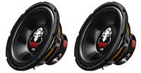 Boss Audio 10-Inch Single Voice Coil 1200 Watt Max Subwoofer (2 Pack) | P10SVS