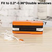 Forart Home Double Side Magnetic Window Cleaner Ultra-Strong Both Side Glass Surface Cleaning Brush Wiper Tools Suitable for Windows Thickness 3-30mm(Ship from USA)