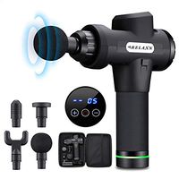 Massage Gun Handheld Deep Tissue Quiet Deep Muscle Massage Gun for Athletes Personal Cordless Electric Body Back Massager Neck Muscle Soreness Pain Relief Professional Vibration Tension Relief Head