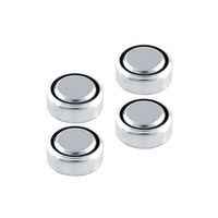 4PCS LR44 A76 Small Alkaline Battery Power Supply Button Battery Cell 1.5V