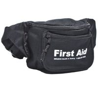 First Aid Fanny Pack Pouch Empty Black