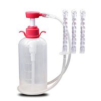 Douper Reusable Vaginal Cleansing System Vaginal Cleanser Douche for Women, Keep Yourself Clean with This Vaginal Douche,FDA Approved,Non-Toxic,100% Safe, 600ml Capacity with Extra 2 Nozzle Tips