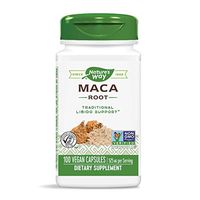 Nature's Way Premium Herbal Maca Root 525 mg, 100 VCaps (Packaging May Vary)