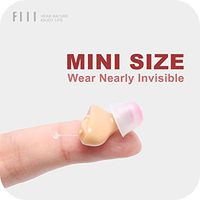 Digital Hearing Amplifiers - Ear Adjustable Noise Reduce Mini Sound Amplifier with 2 Batteries A10 - Premium Hearing Assist by FIIL (Right)
