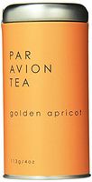 Par Avion Tea Golden Apricot - Blend of Fine Ceylon Tea - Sweet and Delicate With A Fruity Aroma - Small Batch Loose Leaf Tea in Artisan Tin - 4 oz