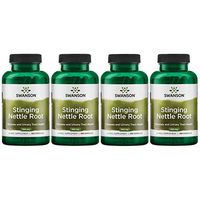 Swanson Stinging Nettle Root Urinary Tract Health Respiratory Health Prostate Support Men's Health Herbal Supplement (Urtica dioica Root) 500 mg 100 Capsules (4 Pack)