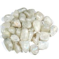Tumbled Rainbow Moonstone (5/8" - 1") - 1pc. by Healing Crystals