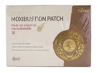 Topaid Moxibustion Patch Argy Wormwood Warm Patch for Pain Relief Paste on Wherever Uncomfortable, Pack of 6 per Box