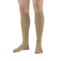 Ames Walker AW Style 100 Men's Dress 20 30mmHg Firm Knee High Socks Khaki XL