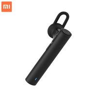 Original Xiaomi Bluetooth Earphone Mi Headphone Wireless Cell Phone Headsets Build-in Mic Handfree Earbuds Youth Vesion (Black)
