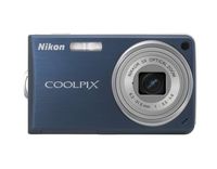 Nikon Coolpix S550 10MP Digital Camera with 5x Optical Zoom (Cool Blue)